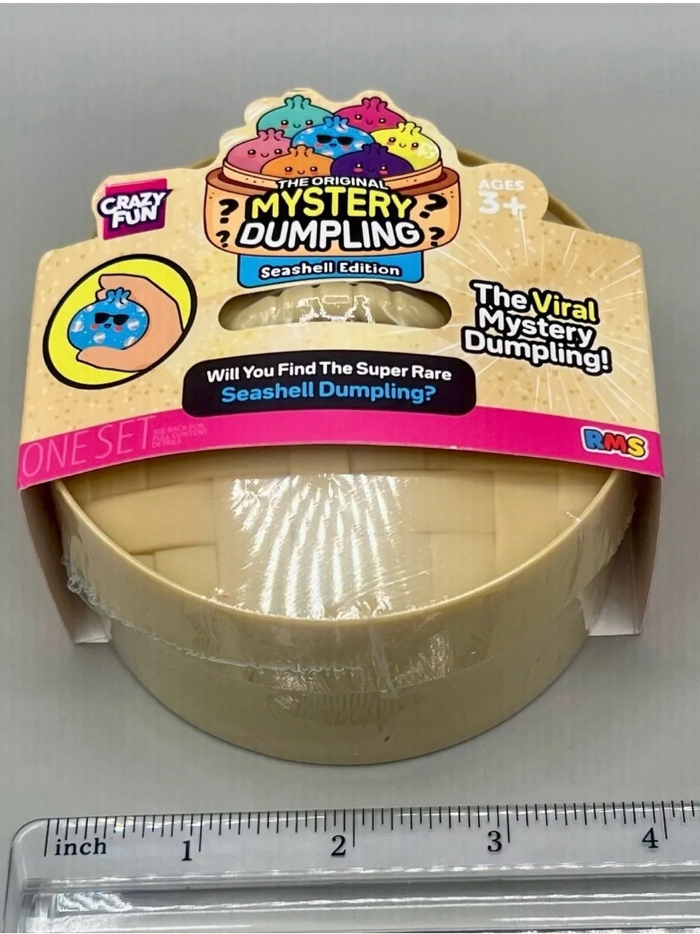 RMS Crazy Fun SEASHELL EDITION Mystery Dumpling Bun 🐚🕶️🥟 NEW & SEALED